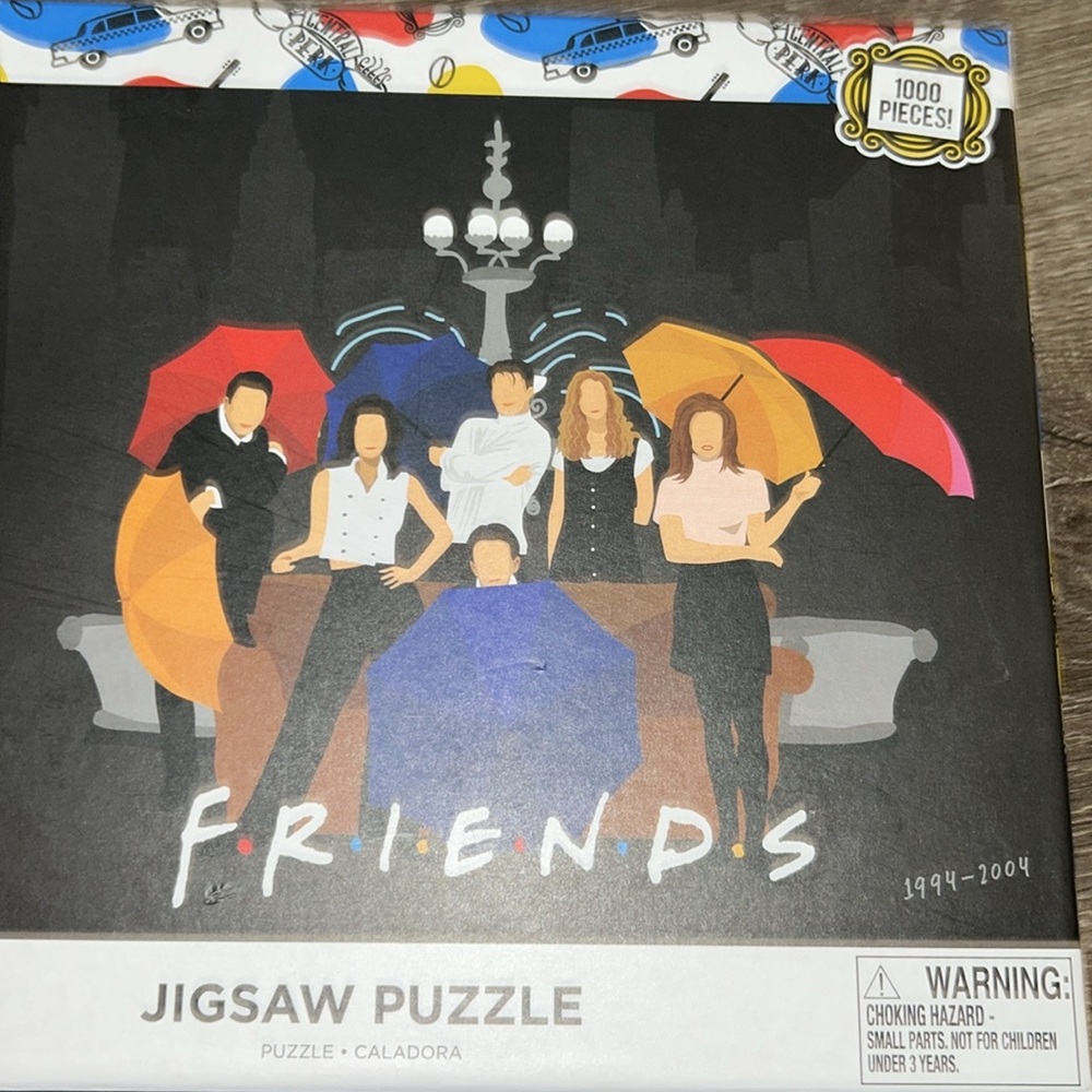 Friends Water Fountain 1000 Piece Jigsaw Puzzle
